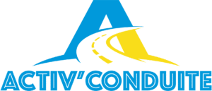 Logo auto ecole activconduite - Tremuson Côtes d'armor